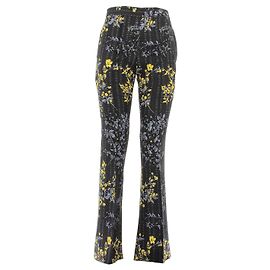 Marni Pantaloni neri e gialli Nero