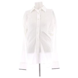 Camicia Brunello Cucinelli Bianca in Cotone M Bianco
