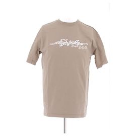 Autre Marque Camiseta ADISH marrom de algodão com logo branco Marrom