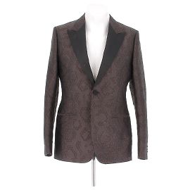 Veste Dior en laine dorée Doré
