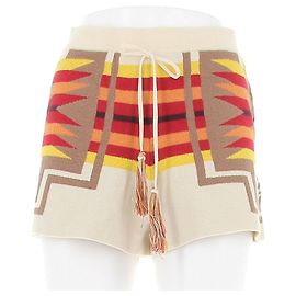 Autre Marque Short estampado FETICHE SUANCES de algodón beige Beige
