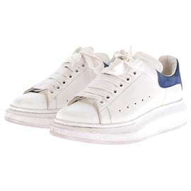 Alexander Mcqueen Baskets blanches à plateforme White