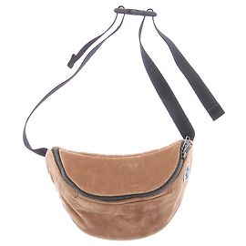 Autre Marque Tasche aus braunem Samt Braun