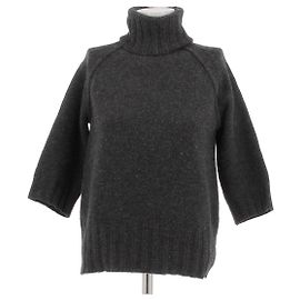 Stella Mc Cartney Rollkragenpullover aus Wolle Grau