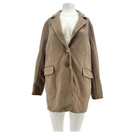 Tara Jarmon Brown Wool Jacket Brown