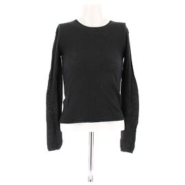 Totême Pull en cachemire noir Noir