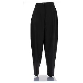 The row Calça preta de lã Preto