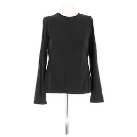 The row Top manche longues noir Black