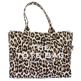 Marc Jacobs Bolsa Tote de leopardo Bege