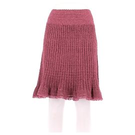 Autre Marque MOLLI Pink Wool Mid-length Skirt Pink