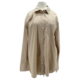 Camicia Frame Denim beige in cotone L Beige
