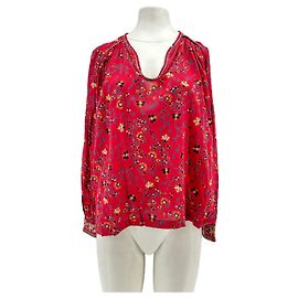 Ba&Sh Blusa estampada Vermelho
