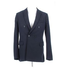 Giacca da abito Dior in lana blu navy Blu navy