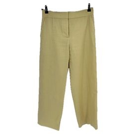 Cos Calça de linho amarela Amarelo