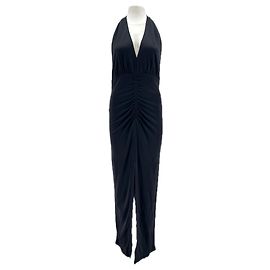 Iro Rubini black viscose dress Black