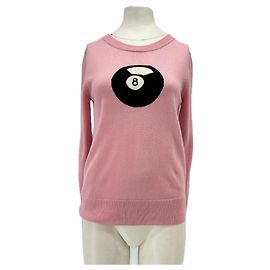 Temperley London Wollpullover Rosa Pink
