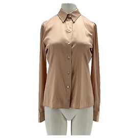 Tom Ford Seidenhemd Beige Beige