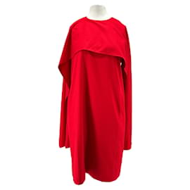 Autre Marque Front Row Shop Cape Kleid Rot Rot