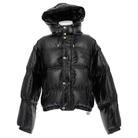 Céline Schwarze Daunenjacke Schwarz