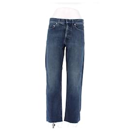 Vaqueros Christian Dior azules de algodón Azul