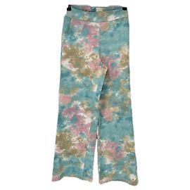 Autre Marque Blauer Tie-Dye-Hose Blau