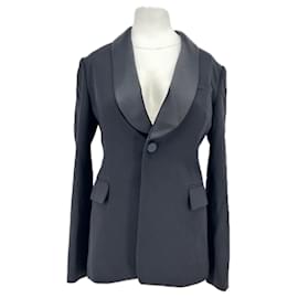 A.L.C Navy Blue Wool Blazer Navy blue