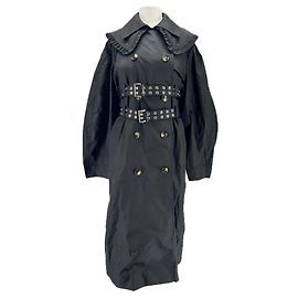 Ganni Trench negro Negro