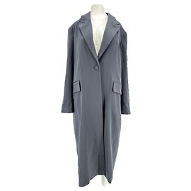 Autre Marque 4TH RECKLESS Langer Mantel Grau Grau