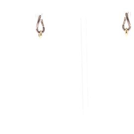 Autre Marque Orecchini KLOTO Harmony in oro 18 carati e argento D'oro