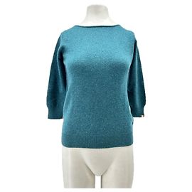 Autre Marque Suéter de cashmere turquesa Turquesa