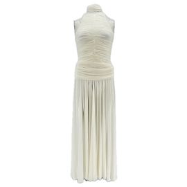 Magda Butrym Vestido blanco Blanco