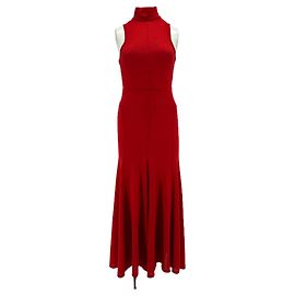 Autre Marque Robe en laine rouge "Olsen" Rouge