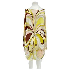 Emilio Pucci Top in seta Giallo