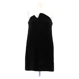 Robe courte bustier noire Tibi Noir