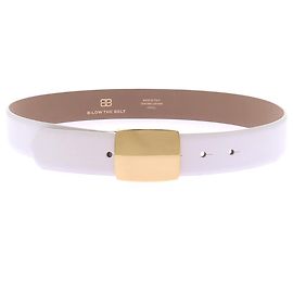 Autre Marque Cinturón blanco "Bonnie" Blanco