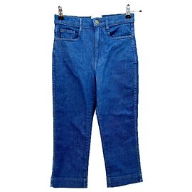 Pantalones culotte de denim SéZane azul algodón Azul