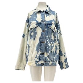 Frame Denim Giacca in denim sbiadita Blu