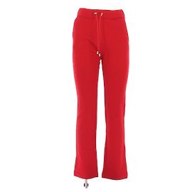 Calças de jogging vermelhas Versace de algodão Vermelho