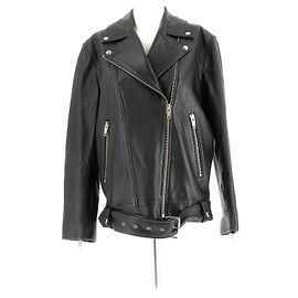 The Kooples Perfeito em couro preto Preto
