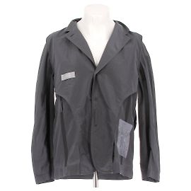 Dior Faltbare graue Jacke in Saddle Grau