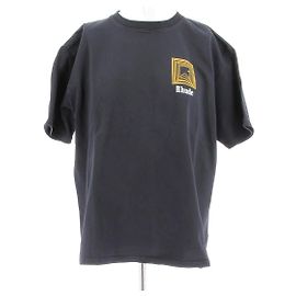 Autre Marque Camiseta gris oscuro con estampado Gris