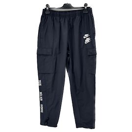 Calça de moletom Nike preta de algodão Preto