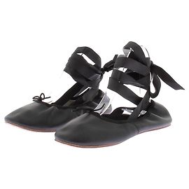 Repetto Sapatilhas de couro Preto