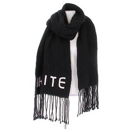 Khaite Sciarpa in cashmere nera Nero