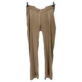 Autre Marque AYA MUSE Satin Pants Beige Beige