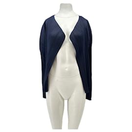 Pleats Please Maritimer Top Blau
