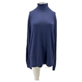 Tommy Hilfiger Suéter de gola alta marinho Azul marinho