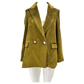 Veronica Beard Blazer in velluto verde Verde