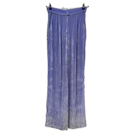 Autre Marque Lila Samt-Hose Lila