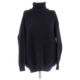 Stella Mc Cartney Rollkragenpullover aus Kaschmir Marineblau